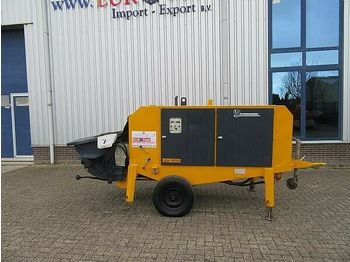 Stabil betonszivattyú Putzmeister Trailer mounted pump, BSA 1005 D