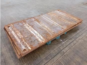 Építőipari berendezések Steel Road Plates, 8' x 4' x 18mm (5 of): 1 kép.