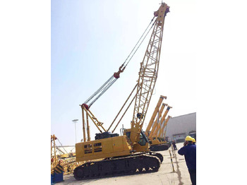 Lánctalpas daru XCMG 85 ton crawler crane used XGC85 price: 4 kép.