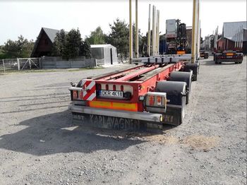Erdészeti pótkocsi, Pótkocsi LAG Ovriga przyczepa do drewna, Ovriga wood trailer: 1 kép.
