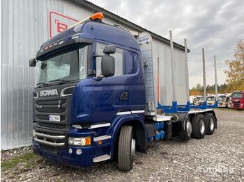 Rönkszállító SCANIA R730, 8x4, BIG AXLES, FULL STEEL, EURO6