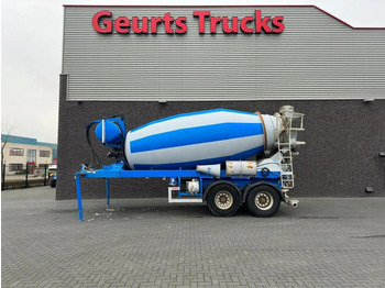 DE BUF 2-ASSIGE 10M3 CONCRETE MIXER/MISCHER/MIXE  - Félpótkocsi