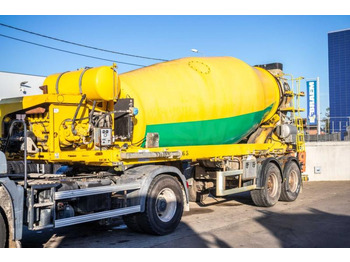 DE BUF BETON MIXER/MALAXEUR/MISCHER-12M3+MOTOR/MOTEUR - Félpótkocsi