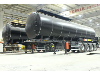 Új Tartályos félpótkocsi a következők szállításához aszfalt EMIRSAN Brand New Asphalt Tanker with Heating System: 1 kép.