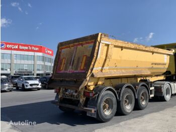  2013 ÖZÜNLÜ PİLOT TRAX AXLE HARDOX TIPPER TRAILER - Félpótkocsi billenőplatós