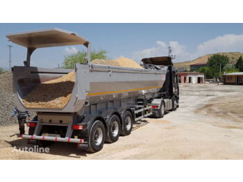 Félpótkocsi billenőplatós GURLESENYIL tipper semi trailers