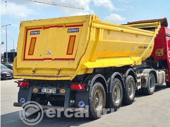Özünlü 2021 ÖZÜNLÜ TRAX AXLE-HARDOX TIPPER TRAILER - Félpótkocsi billenőplatós