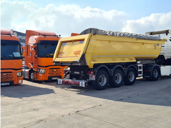 Özünlü 2022 ÖZÜNLÜ TRAX AXLE-HARDOX TIPPER TRAILER - Félpótkocsi billenőplatós