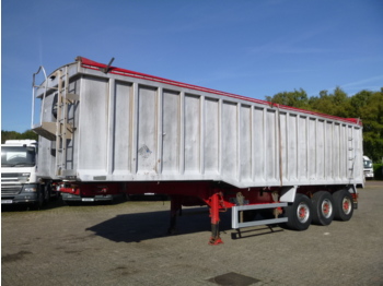 Wilcox Tipper trailer alu 49 m3 + tarpaulin - Félpótkocsi billenőplatós
