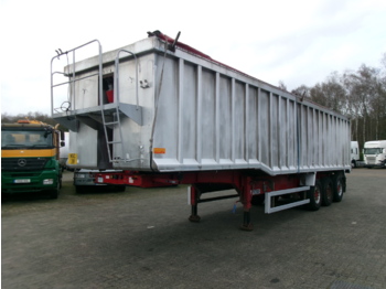 Wilcox Tipper trailer alu 55 m3 + tarpaulin - Félpótkocsi billenőplatós