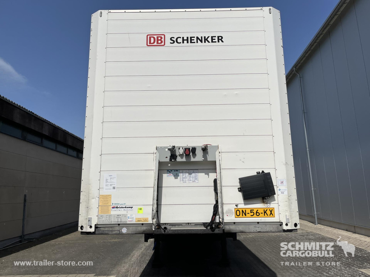 Félpótkocsi dobozos SCHMITZ Auflieger Trockenfrachtkoffer Standard Double deck
