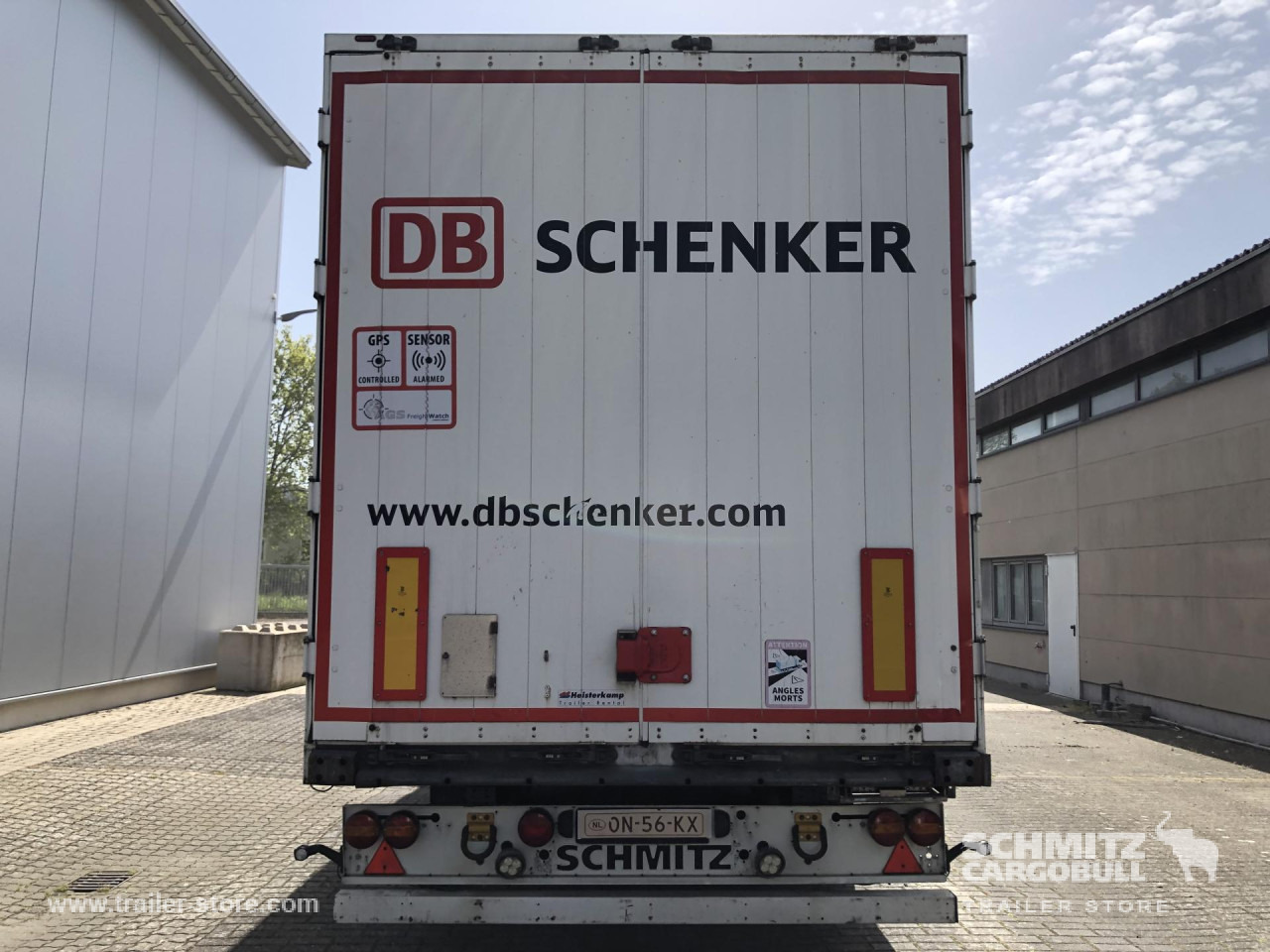 Félpótkocsi dobozos SCHMITZ Auflieger Trockenfrachtkoffer Standard Double deck