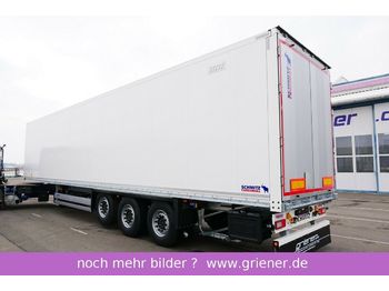 Félpótkocsi dobozos Schmitz Cargobull SKO 24/ DOPPELSTOCK / ZURRLEISTE /LIFT /LED