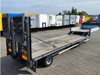 Jumbo EO 100 ZS 1-As SEMI 11.5m - Kabel Gestuurd - Hydraulische Rampen - Gereedschapskisten - Hard Houtenvloer - Eigen Accu's - 03/202 - Félpótkocsi mélybölcsős