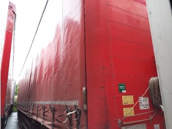 Félpótkocsi ponyvás SCHMITZ Curtainsider Mega