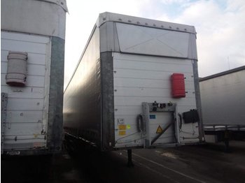 Félpótkocsi ponyvás SCHMITZ Curtainsider Mega