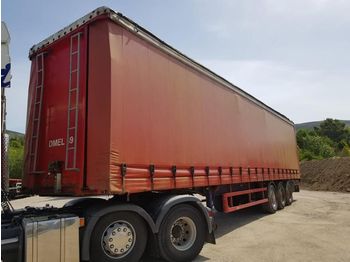 Félpótkocsi ponyvás SDC Curtain Side Trailer