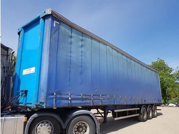 Félpótkocsi ponyvás SDC Curtain Side Trailer