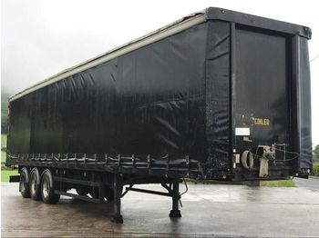 Félpótkocsi ponyvás SDC Euro Liner Trailer