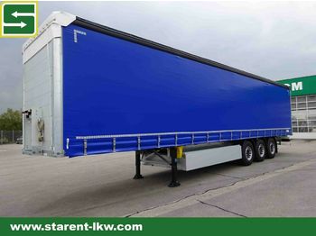 Félpótkocsi ponyvás Schmitz Cargobull Tautliner, Liftachse, Palka, XL-Getränke Zert.