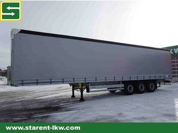 Félpótkocsi ponyvás Schmitz Cargobull Tautliner, Liftachse, XL+Getränkezert.,Alulatten