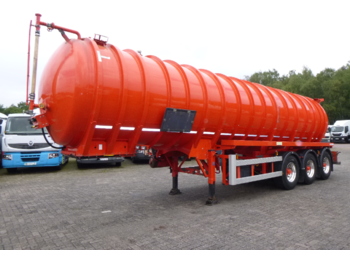 Félpótkocsi tartály Crossland Vacuum tank alu 33 m3 / 1 comp