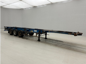 Fruehauf Skelet 2 x 20-30-40 ft - Félpótkocsi cserefelépítményes: 3 kép.