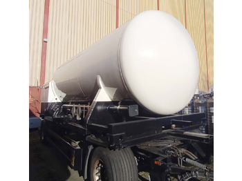 GOFA Tank trailer for oxygen, nitrogen, argon, gas, cryogenic - Tartályos félpótkocsi: 3 kép.
