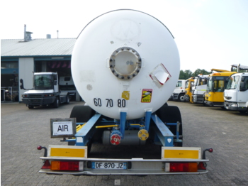 Tartályos félpótkocsi a következők szállításához gáz Guhur Low-pressure gas tank steel 31.5 m3 / 10 bar (methyl chloride): 5 kép.