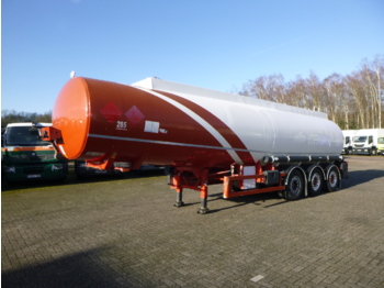 Tartályos félpótkocsi a következők szállításához üzemanyag Indox Fuel tank alu 38 m3 / 6 comp: 1 kép.
