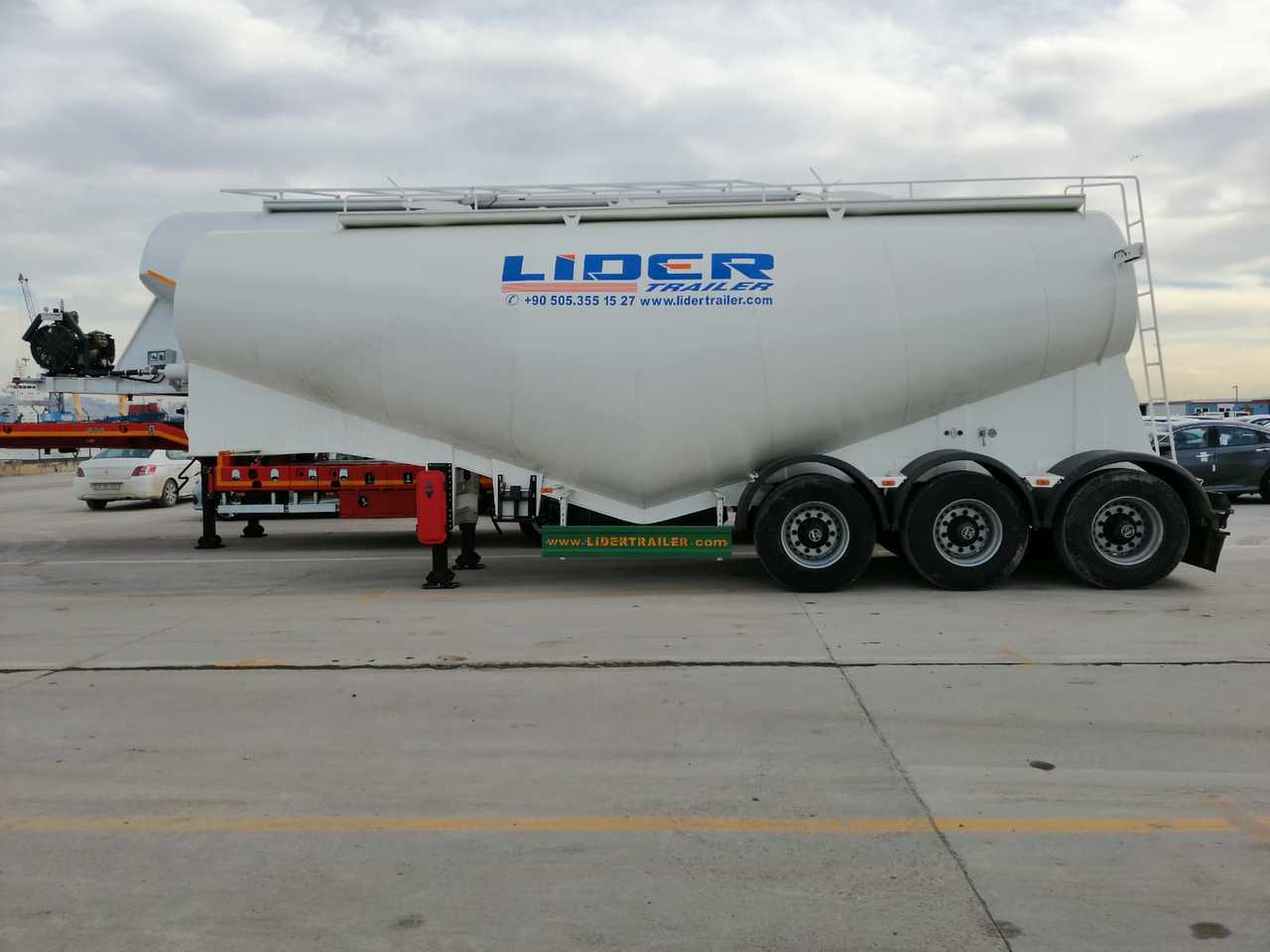 Új Tartályos félpótkocsi a következők szállításához cement LIDER 2023 MODEL NEW CEMENT TANKER: 20 kép.