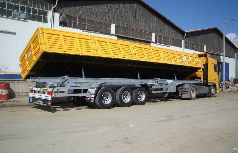 Új Félpótkocsi billenőplatós LIDER 2023 MODEL NEW FROM MANUFACTURER COMPANY: 2 kép.