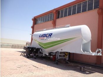 Új Tartályos félpótkocsi a következők szállításához cement LIDER 2023 NEW (FROM MANUFACTURER FACTORY SALE): 5 kép.