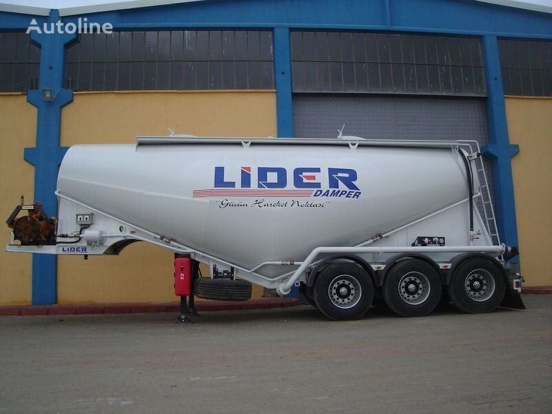 Új Tartályos félpótkocsi a következők szállításához cement LIDER 2024 YEAR NEW BULK CEMENT manufacturer co.: 5 kép.