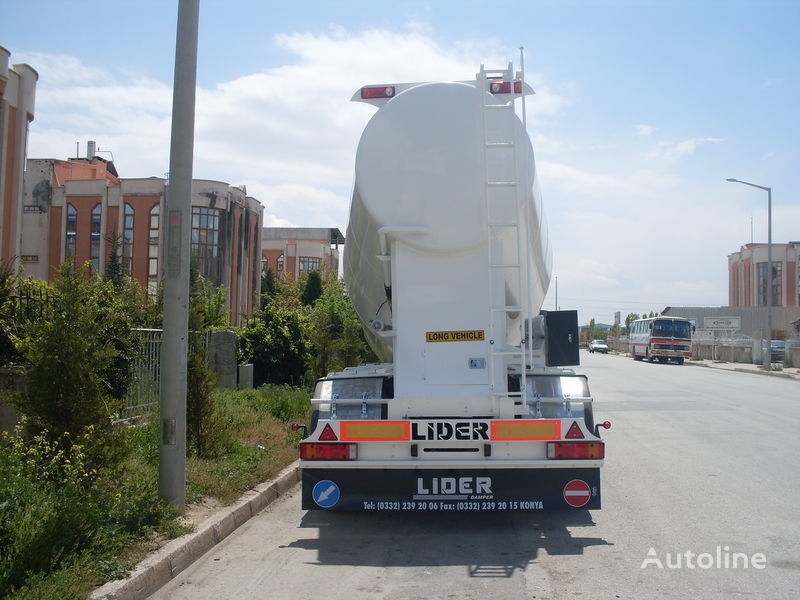 Új Tartályos félpótkocsi a következők szállításához cement LIDER 2024 YEAR NEW BULK CEMENT manufacturer co.: 12 kép.