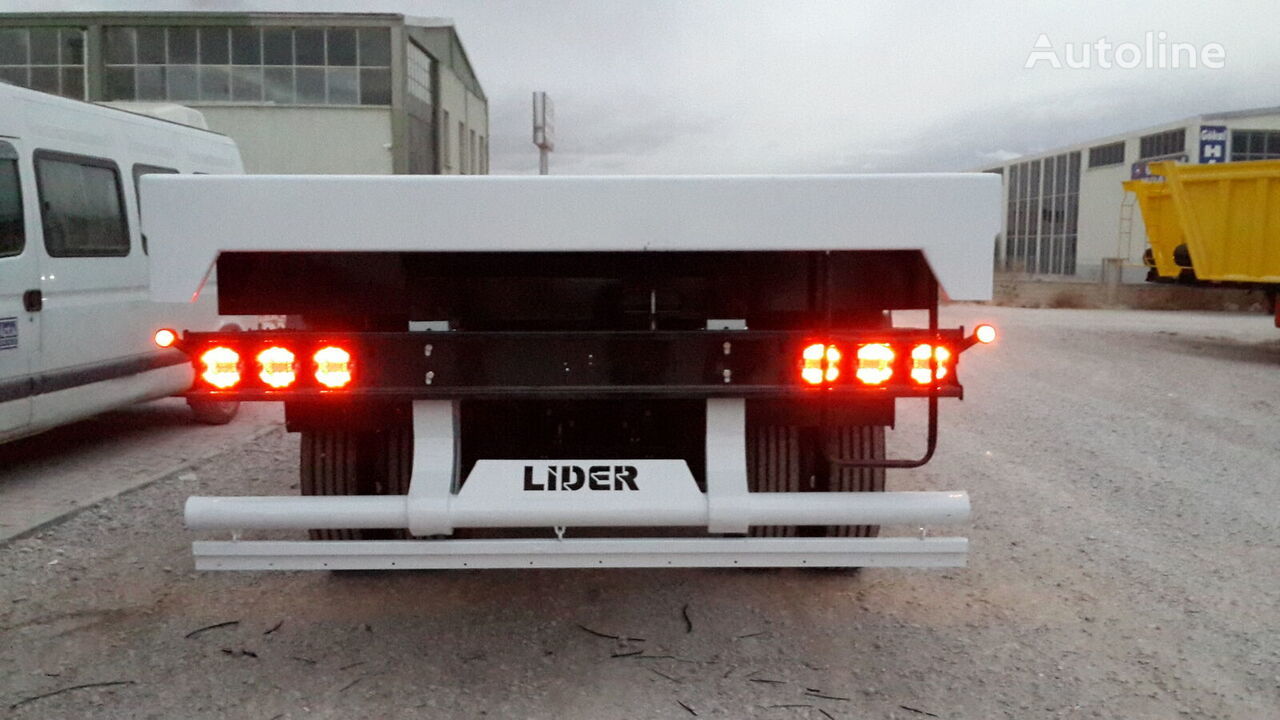 Új Platós félpótkocsi LIDER LIDER 2024 UNUSED NEW  FROM MANUFACTURER: 14 kép.