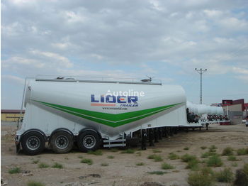 Új Tartályos félpótkocsi a következők szállításához cement LIDER NEW ciment remorque 2023 YEAR (MANUFACTURER COMPANY): 5 kép.
