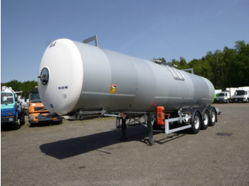 Tartályos félpótkocsi a következők szállításához aszfalt Magyar Bitumen tank inox 30.5 m3 / 1 comp + ADR: 1 kép.