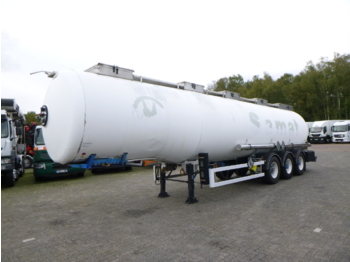 Tartályos félpótkocsi a következők szállításához vegyi anyagok Magyar Chemical tank inox 34 m3 / 1 comp: 1 kép.