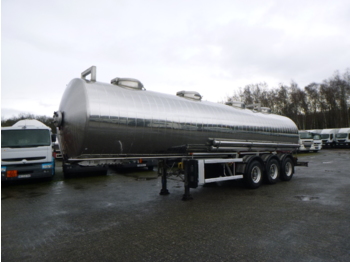 Tartályos félpótkocsi a következők szállításához vegyi anyagok Maisonneuve Chemical tank inox 30 m3 / 1 comp: 1 kép.