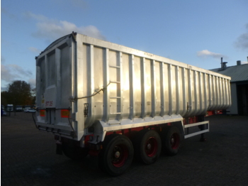 Félpótkocsi billenőplatós Montracon Tipper trailer alu 53.6 m3 + tarpaulin: 4 kép.