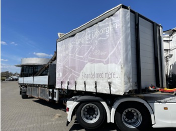 DAPA City trailer with HMF 910 - Platós félpótkocsi
