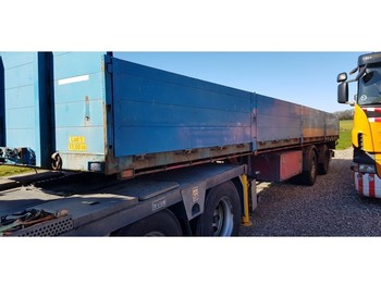 Dapa 2 akslet trailer 11,00 meter til krantrækker - Platós félpótkocsi
