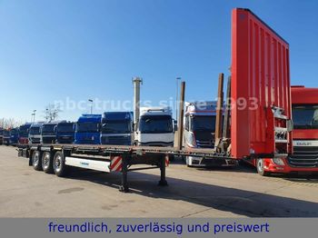 Platós félpótkocsi Krone SD * 3 ACHS * PLATTFORM * LIFT * ALCOA * BPW *