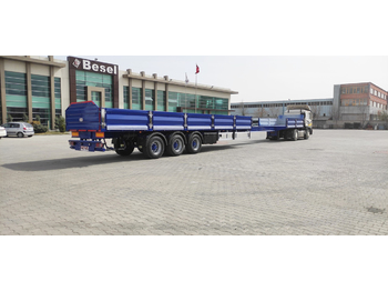 Platós félpótkocsi NOVA NEW EXTENDABLE PLATFORM SEMI TRAILER