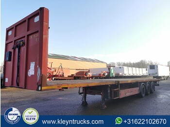 Trax S3833AA extendable,twistloc - Platós félpótkocsi