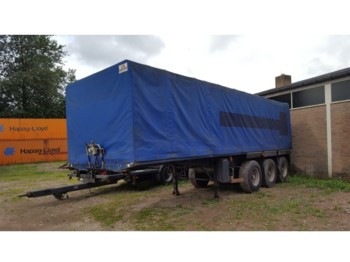 Trax heavy transport - Ponyvás félpótkocsi