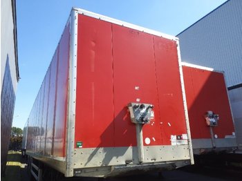Félpótkocsi dobozos SAMRO Dryfreight box Roller shutter door: 1 kép.