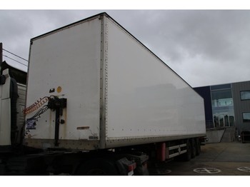 Félpótkocsi dobozos Samro FOURGON + Laadklep/Hayon 2000 kg: 1 kép.