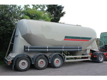 Tartályos félpótkocsi a következők szállításához silózás Spier Cement Silo 3-Achser: 1 kép.